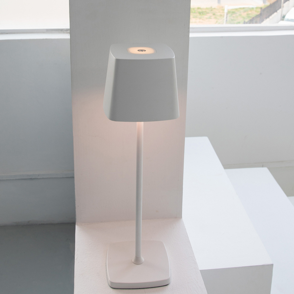 Portable Cordless Table Lamp with Touch Sensor and Dimmable Brightness – Water-Resistant Battery Operated Lamp for Indoor and Outdoor Use 5