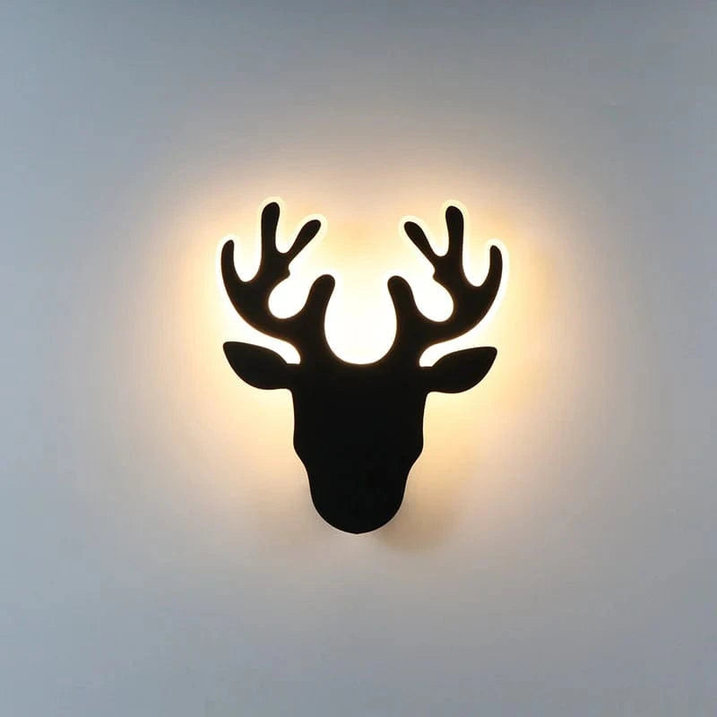 Wall Clock LED 3D Display Dimmable USB Powered Plastic 01