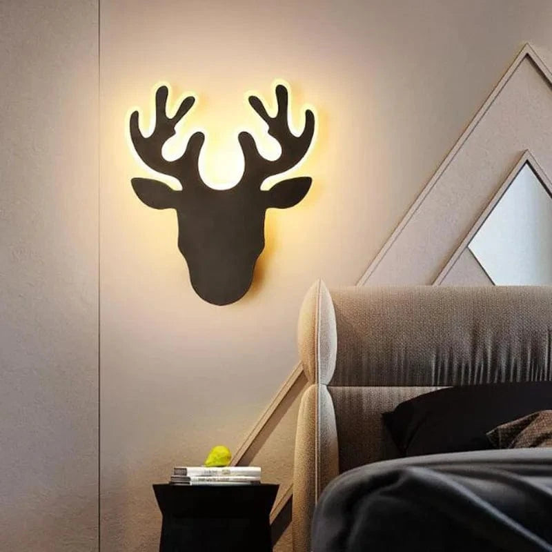 Wall Clock LED 3D Display Dimmable USB Powered Plastic 02