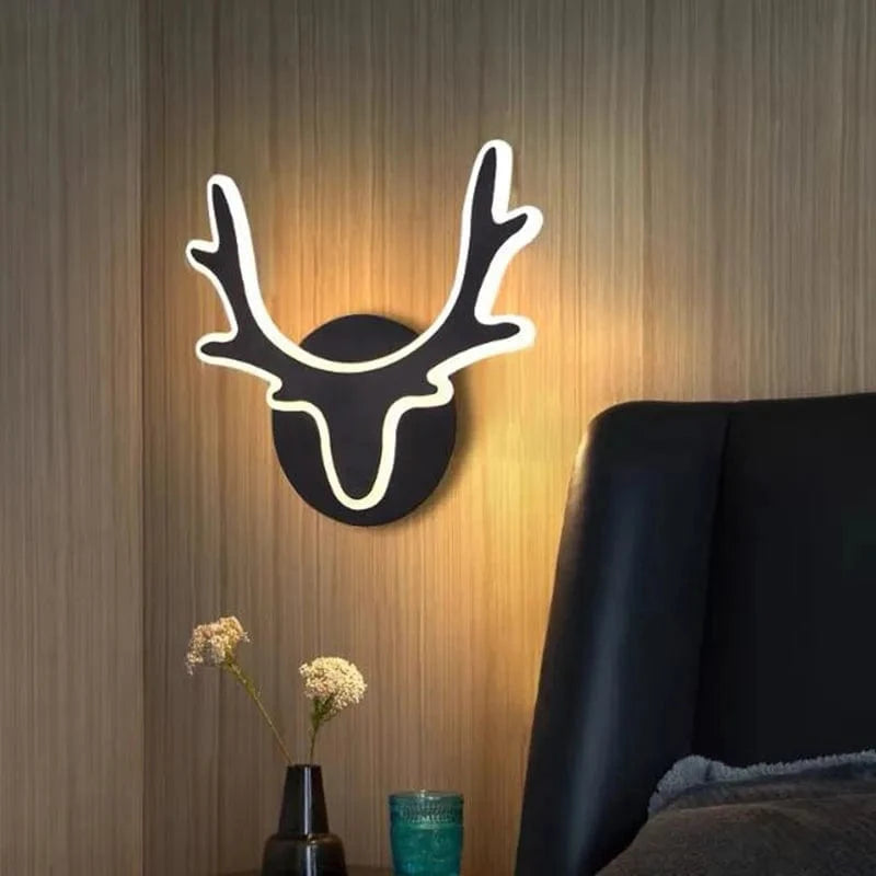 Wall Clock LED 3D Display Dimmable USB Powered Plastic 04