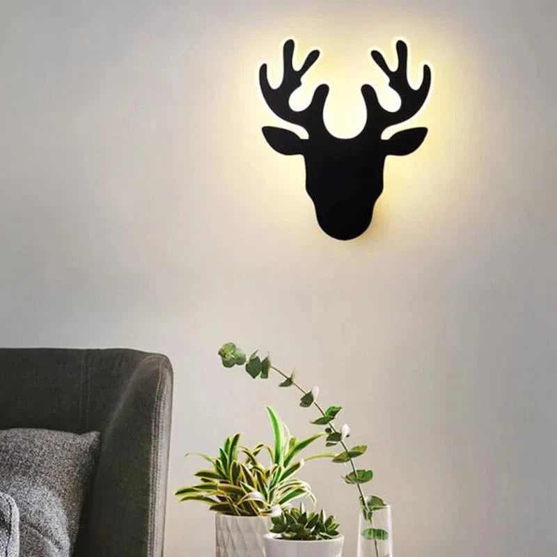 Wall Clock LED 3D Display Dimmable USB Powered Plastic 06