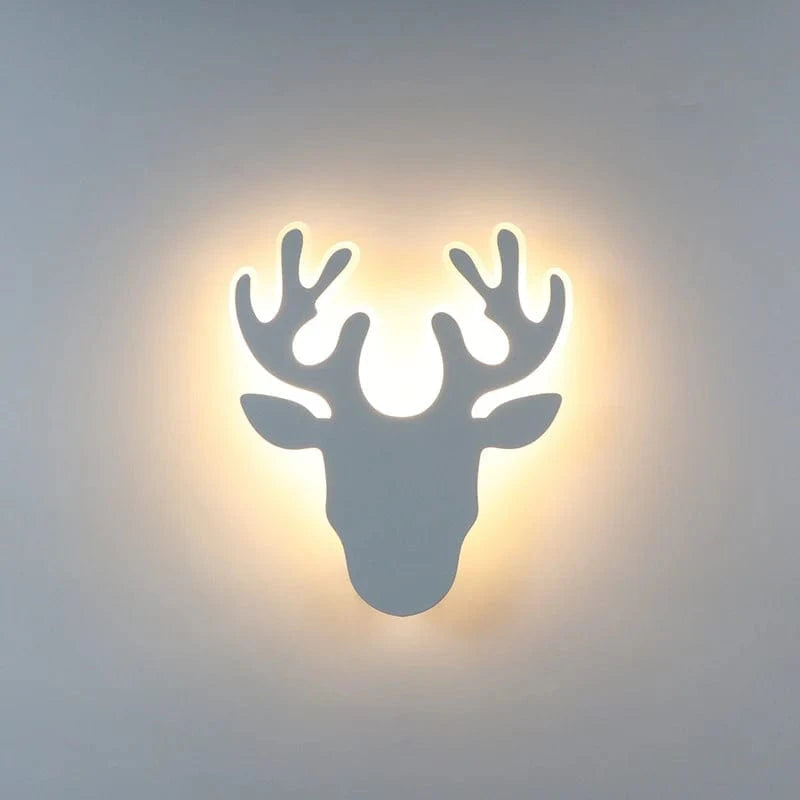 Wall Clock LED 3D Display Dimmable USB Powered Plastic 07